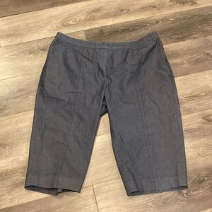 Liz Chlaiborne Denium Jackie Capris 16W
